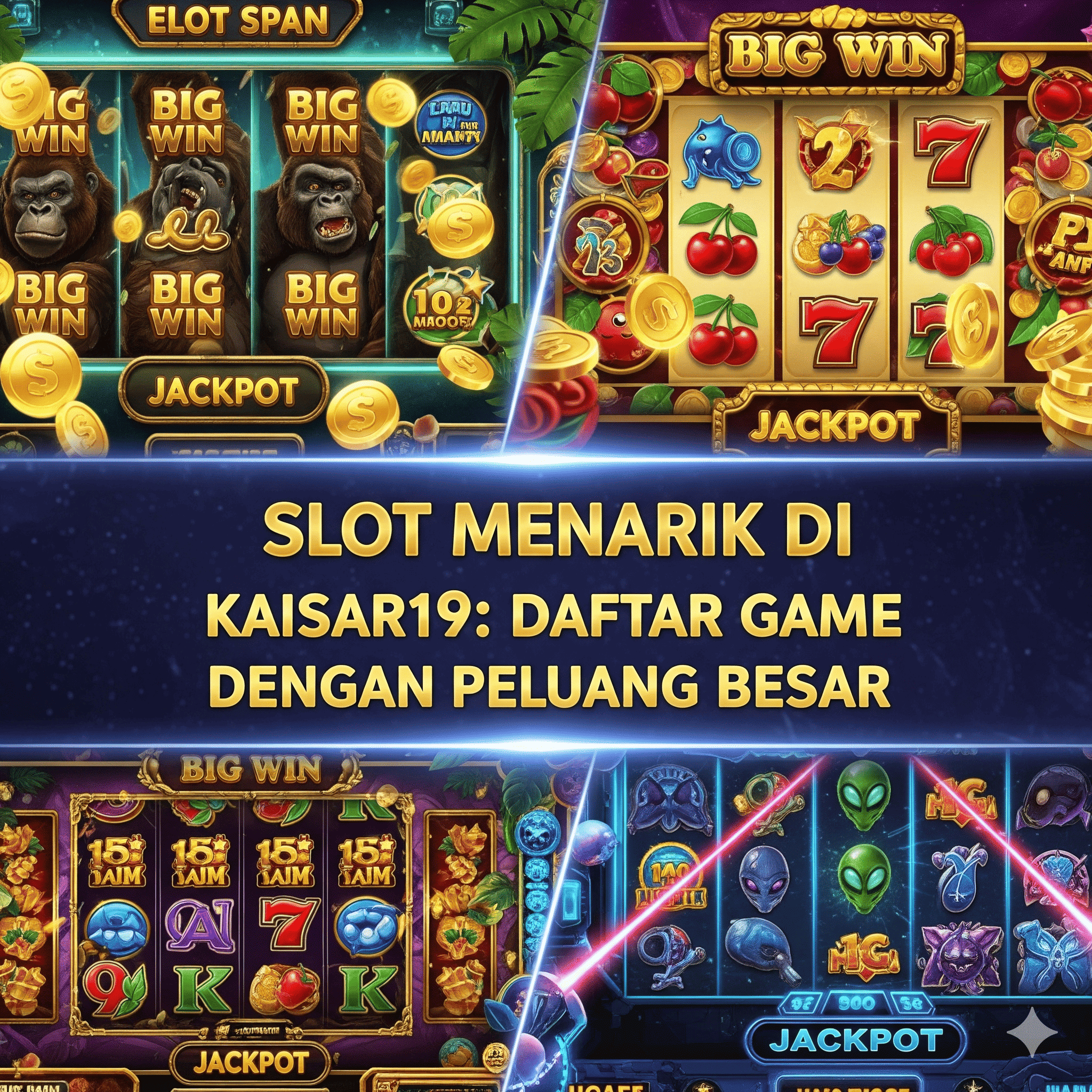 Slot Menarik di Kaisar19: Daftar Game dengan Peluang Besar